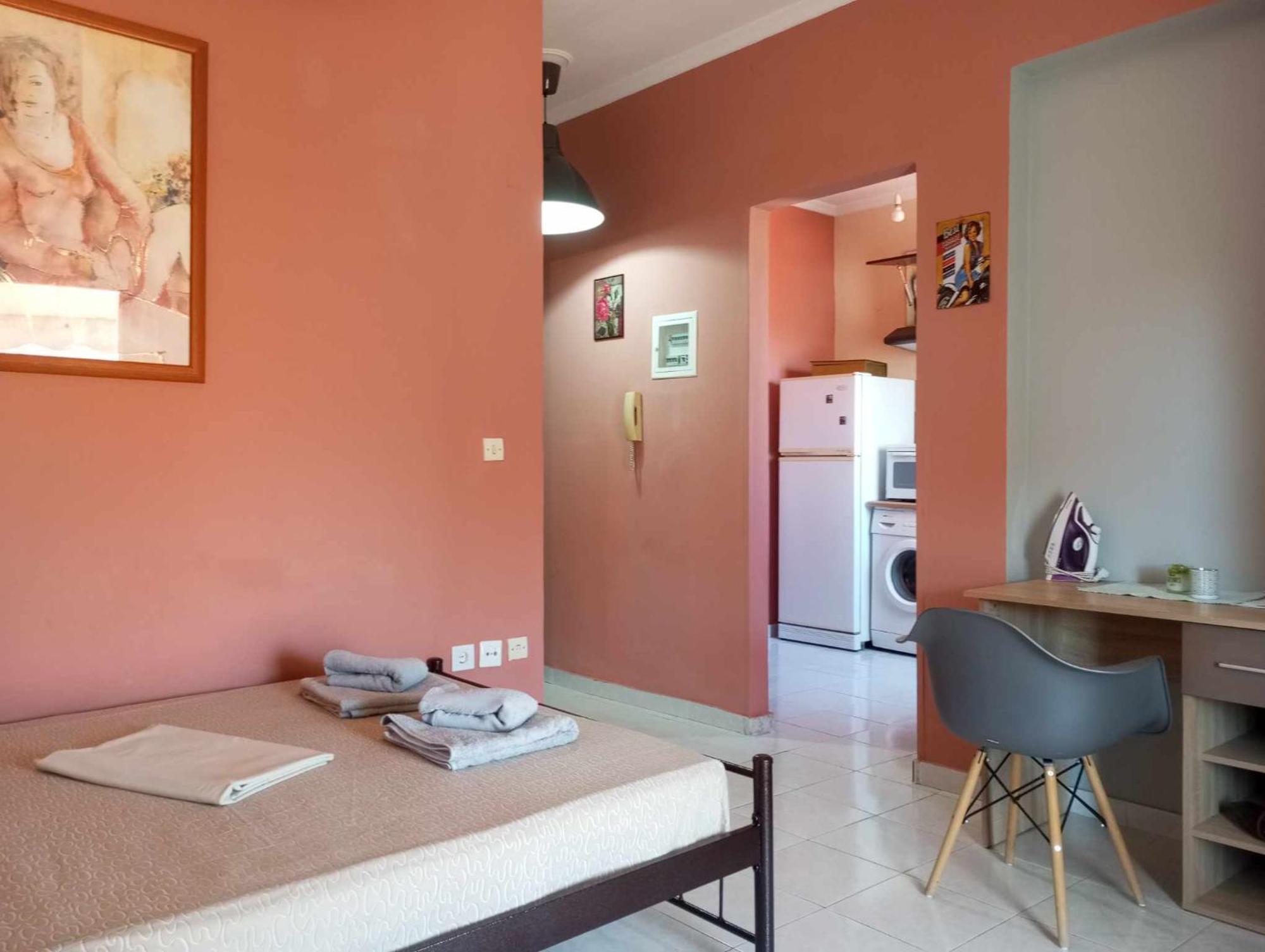 Cozy Studio Flat 1 Bedroom-Very Central Location Mytilíni Buitenkant foto